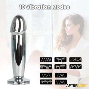 Sarmy Anal Plug with Vibration Magnetic USB Size S | AFTERDARK - Image 9