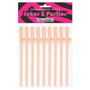 Willy Straws Pack of 9 | LOVETOY