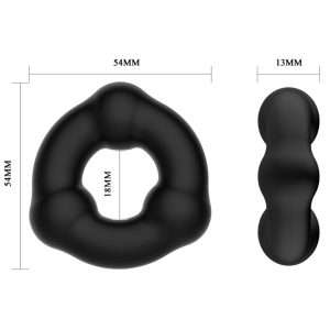 SUPER SOFT SILICONE RING WITH NODULES | CRAZY BULL - Image 4