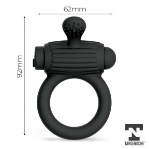 Dully Vibrating Penis Ring Silicone Magnetic USB | TARDENOCHE - Image 5